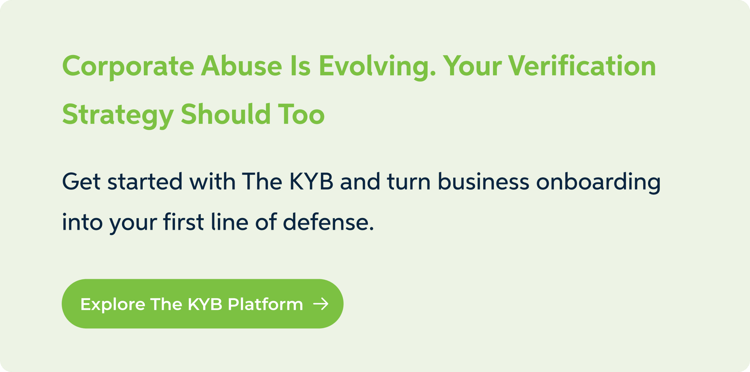 Business Onboarding CRO