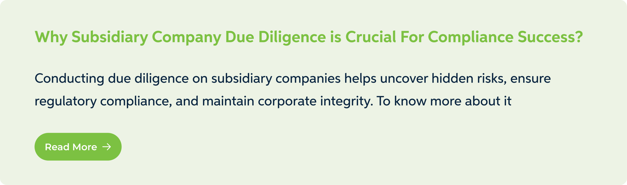 Why do State Owned Businesses Need Due Diligence? 