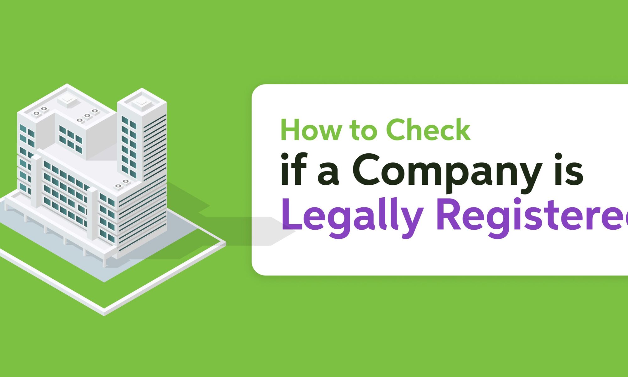 Check if a Company is Legally Registered