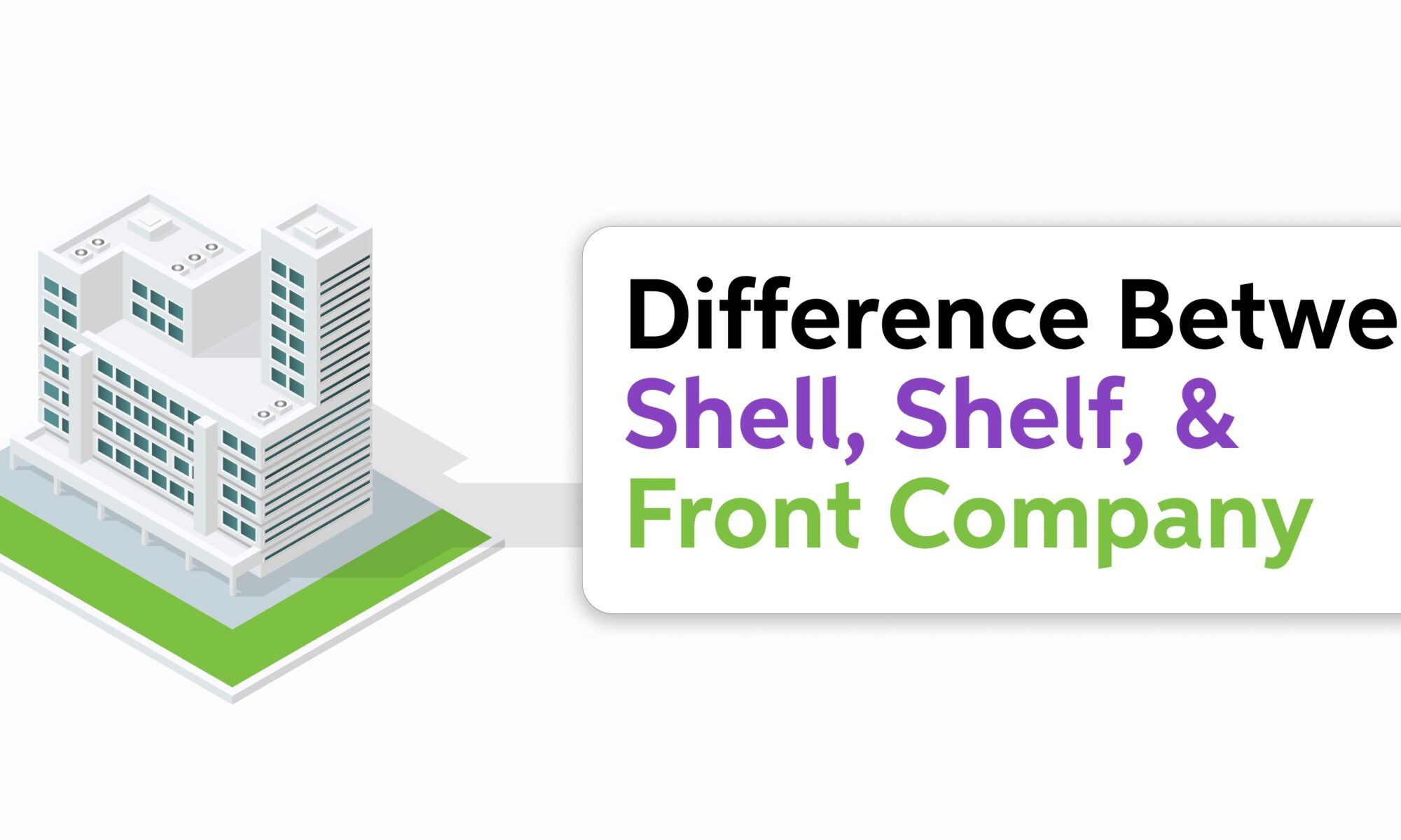 Difference Between Shell, Shelf, and Front Company