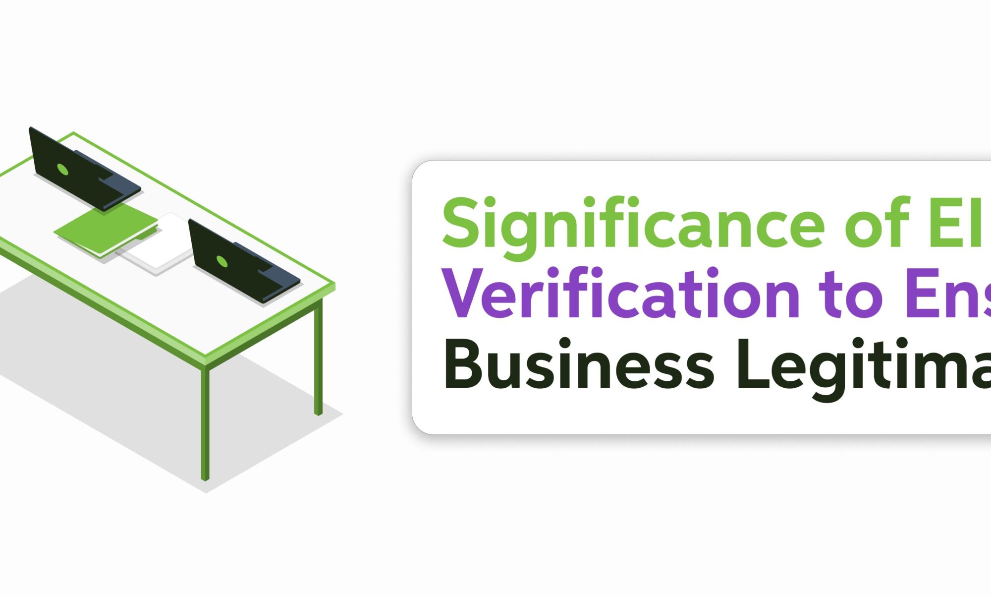 EIN Verification to Ensure business legitmacy