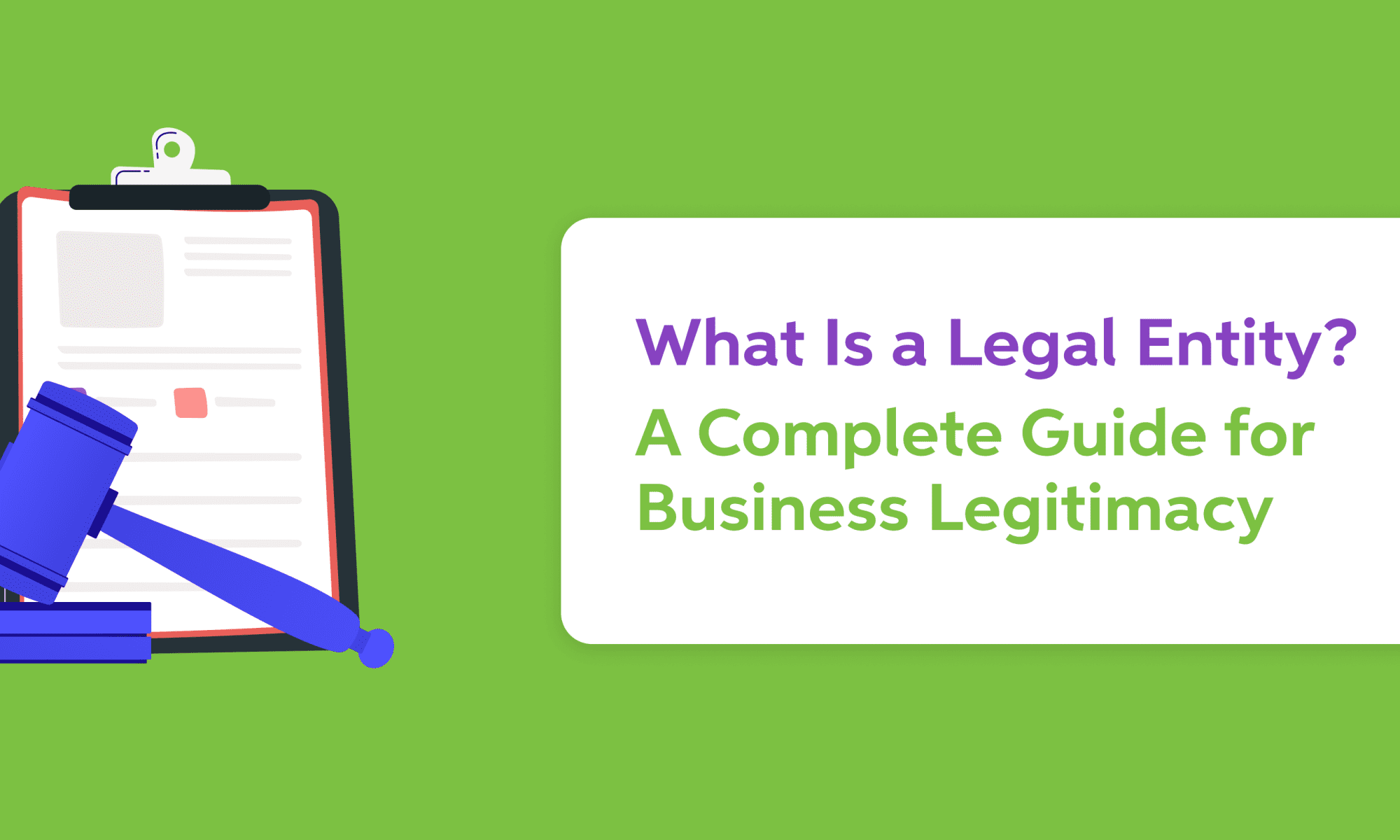 Legal Entity