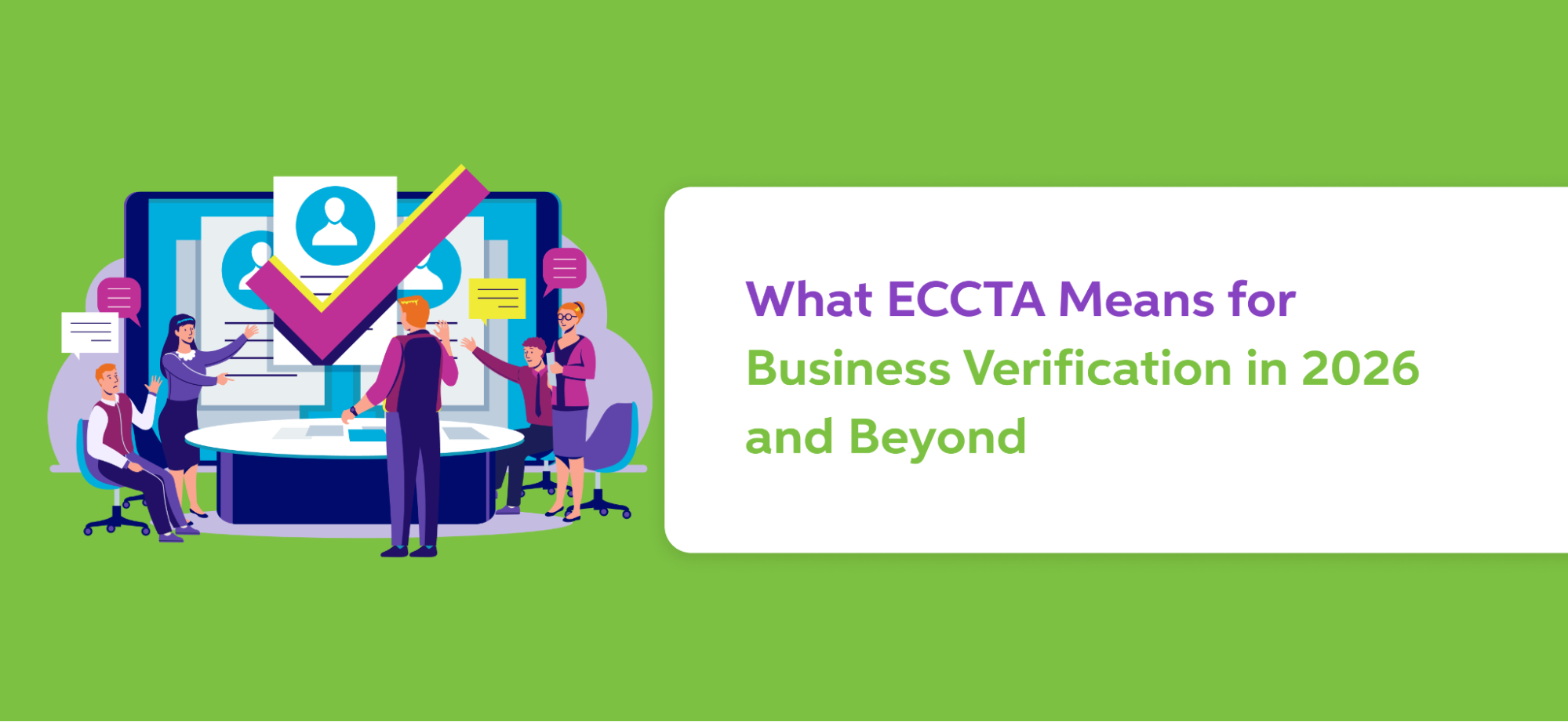 What ECCTA Means for Business Verification in 2026 and Beyond